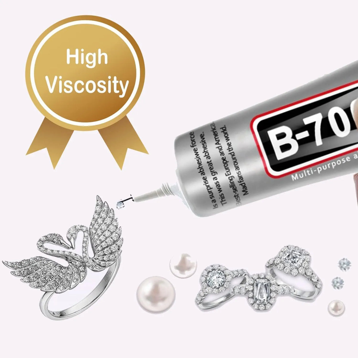 B 7000 strong multipurpose adhesive glue