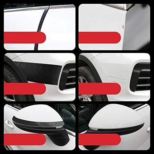 Anti Scratch Tape for Car Door Step – Carbon Fibre Protection Tape for Door Edge & Body (5cm x 5cm)