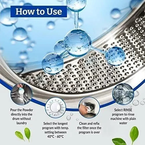 10 Drops Washing Machine Cleaner 100ml